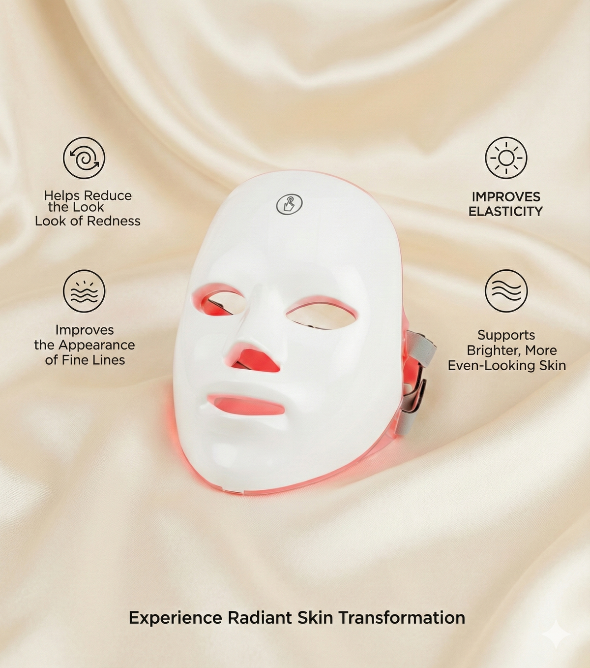 GlowLumiera FlexiGlow™ LED Face Therapy Mask