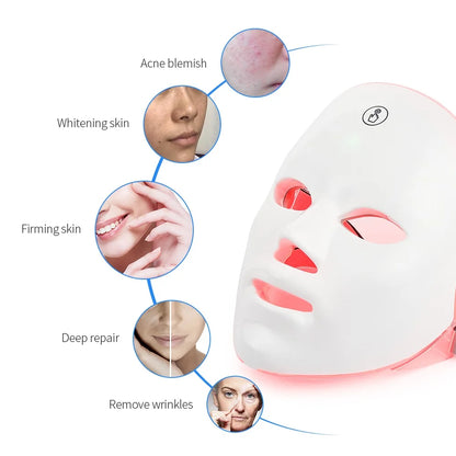 GlowLumiera FlexiGlow™ LED Face & Neck Therapy Mask