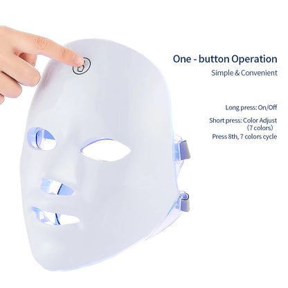 GlowLumiera FlexiGlow™ LED Face & Neck Therapy Mask