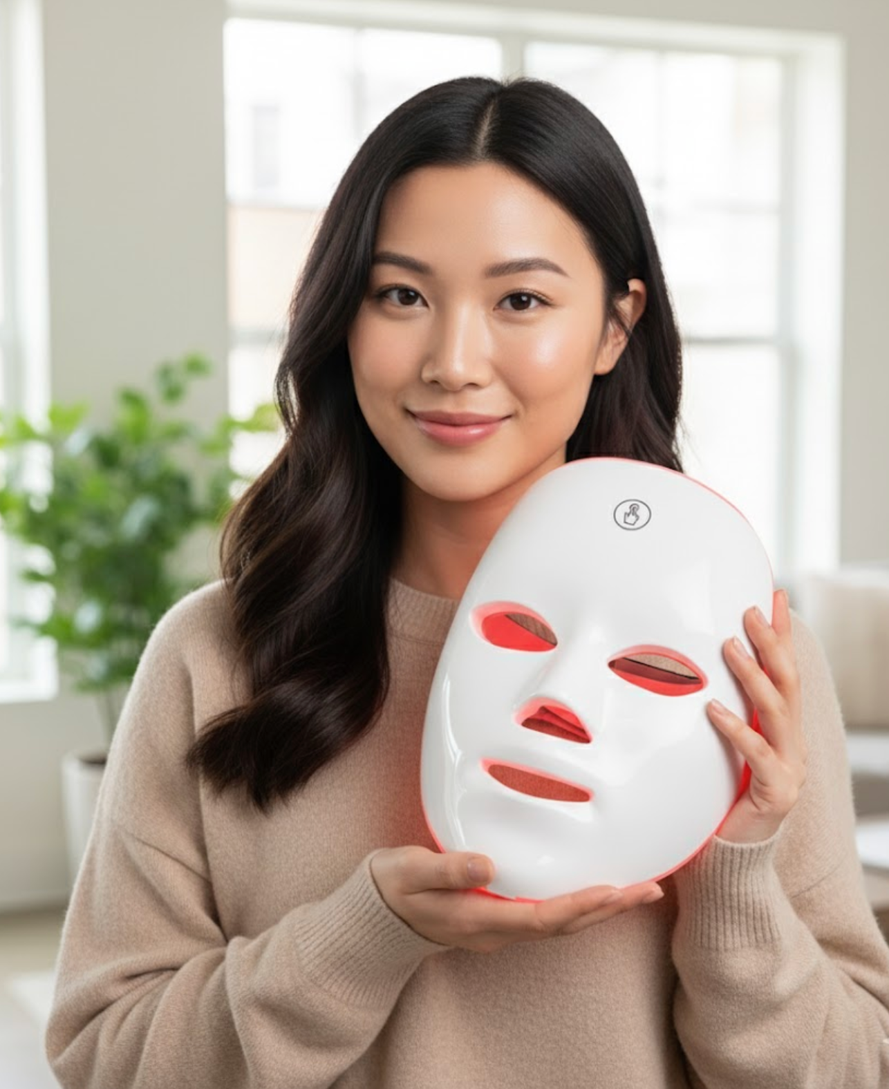 GlowLumiera FlexiGlow™ LED Face Therapy Mask